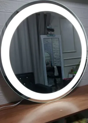 Espelho com led redondo 80x80