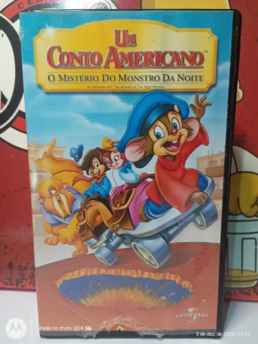 FITA VHS UNIVERSAL DUBLADO - UM CONTO AMERICANO
