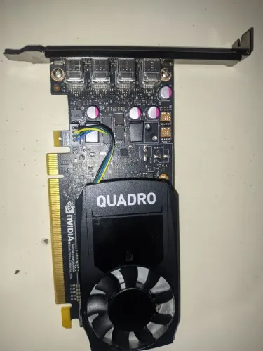 Placa de Vídeo NVIDIA Quadro p1000 4Gigas