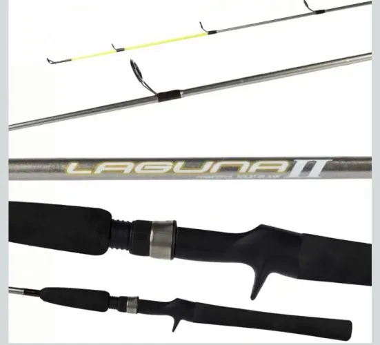 Vara de pesca laguna 20-40 lbs 2.13 Inteiriço- fibra de vidro solida
