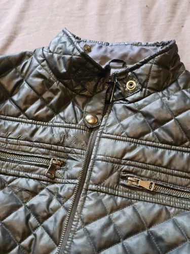 Jaqueta masculina couro sintético Santo Rio :: preto :: tamanho M