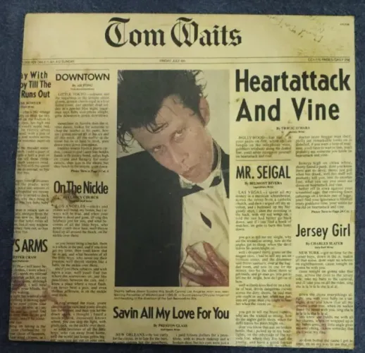 TOM WAITS - HEARTATTACK AND VINE - 1988 - LP