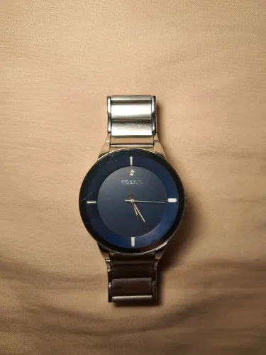 Relógio Raro Fossil Masculino com Pulseira de Aço