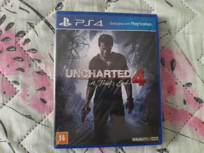 Uncharted 4: A Thief's End - PS4 - Seminovo.