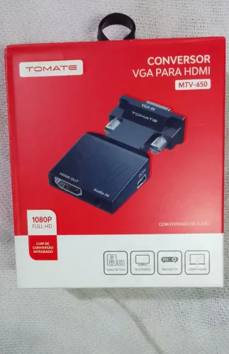Conversor VGA para HDMI Tomate MTV-650 - 1080p