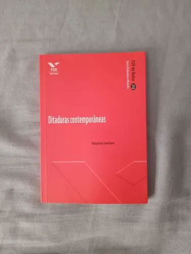 Livro Ditaduras Contemporâneas - Maurício Santoro