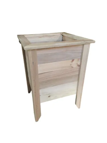 Cachepot Madeira para planta 36x36x50 