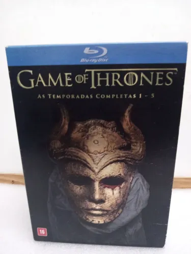 Coleção Game of Thrones 1 a 5 temporadas completas originais