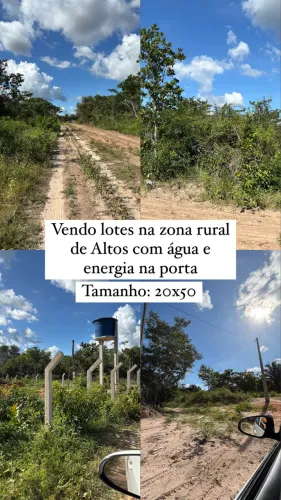 Vendo terreno zona rural