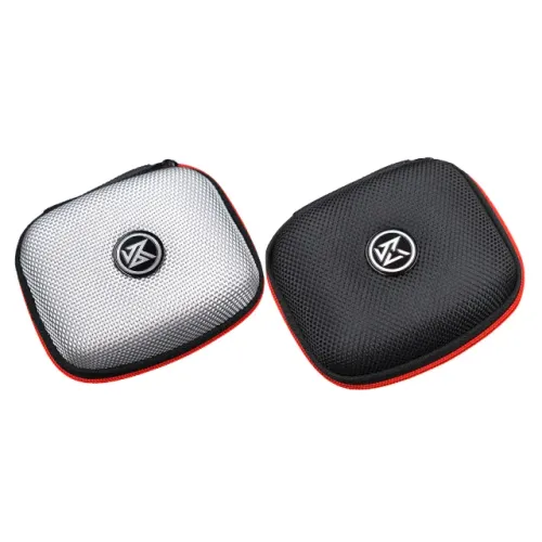 Case Fone Ouvido KZ Prata ou Preto Estojo Protetor Bag EVA Porta Fones In Ear ZSN PRO ZST