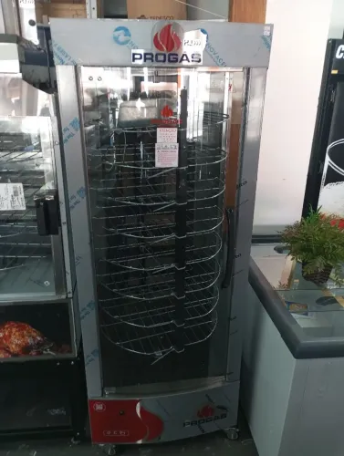 NZ. Máquina de assar frango e carne 128kg 