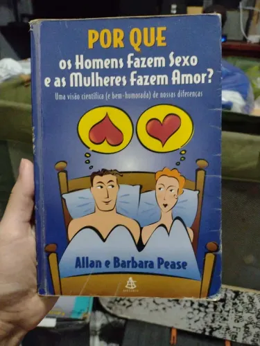 Livro Por que os Homens fazem sexo e as Mulheres fazem amor?