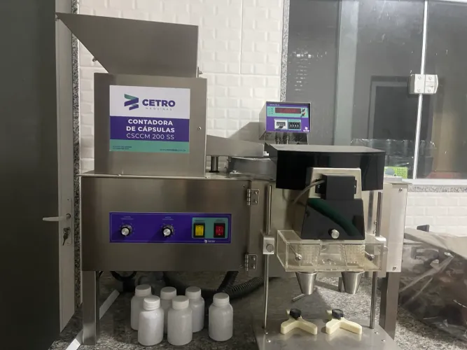 Contadora de Cápsulas com NF 