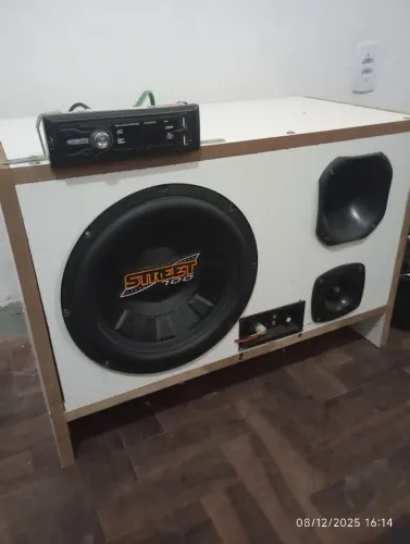 Vendo som ,fabricação caseira 