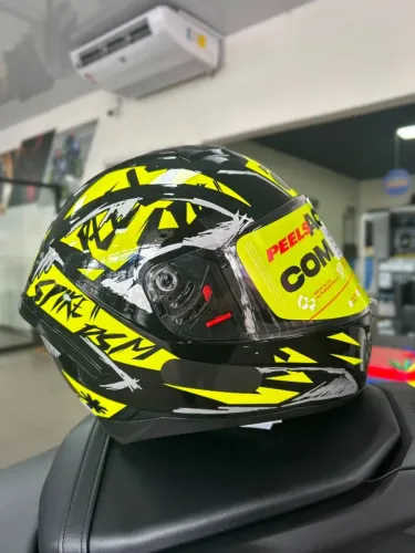 CAPACETE SPIKE VERDE/PRETO