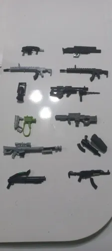 Itens e armas para G.I. Joe Classified escala 1/12 (UNITÁRIO)