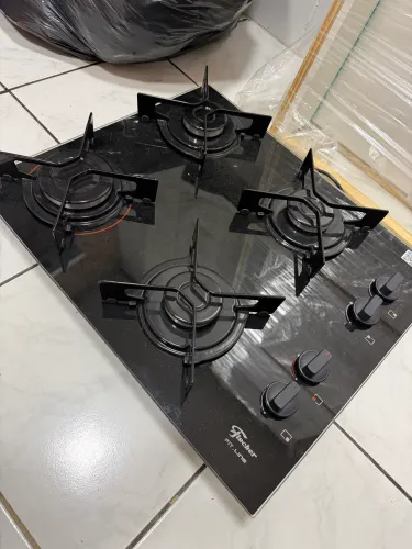 Cooktop a Gás Fischer 4 Bocas Fit Line