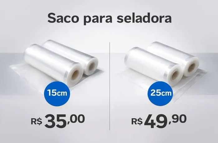 Saco de seladora