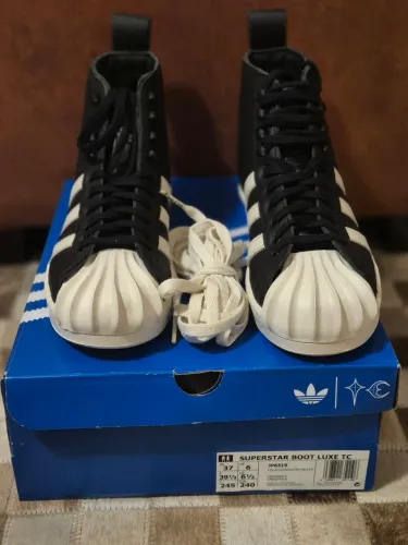 Adidas superstar boot Luxe TC, 37, preto