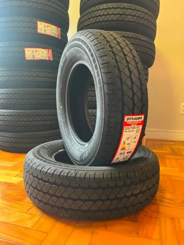 Pneu Dynamo 205/70R15C 8 Lonas Novo | Van, Fiorino, Doblo e Utilitários