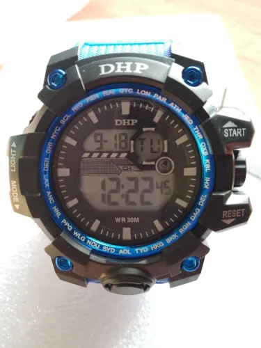Relógio digital sport DHP masculino a prova d'água