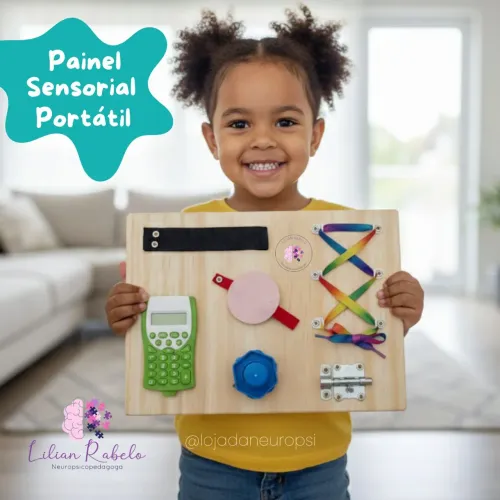 Mini Painel Sensorial PORTÁTIL