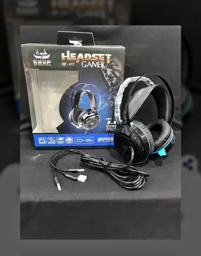 HeadSet Gamer, Fone Game P2, entregamos e ac. cartões Kp-417