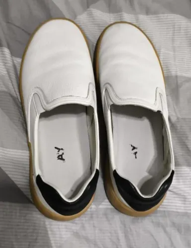 tênis osklen bossanova original couro branco semi novo