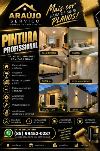 ? Pintura Residencial e Comercial - Orçamento Sem Compromisso