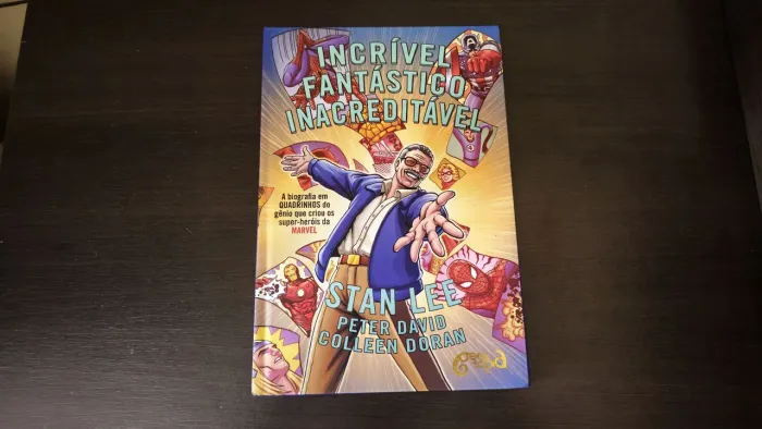 Incrível, Fantástico, Inacreditável Stan Lee - HQ Geektopia