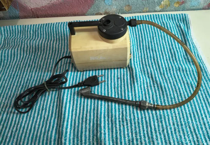 Mini compressor portátil elétrico caseiro 