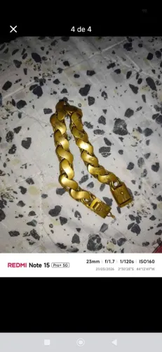 PULSEIRA 100% MOEDA ANTIGA 6MM