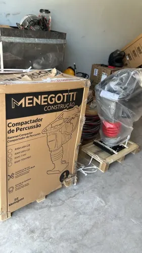 COMPACTADOR DE SOLO DISPONÍVEL PARA LOCAÇÃO!