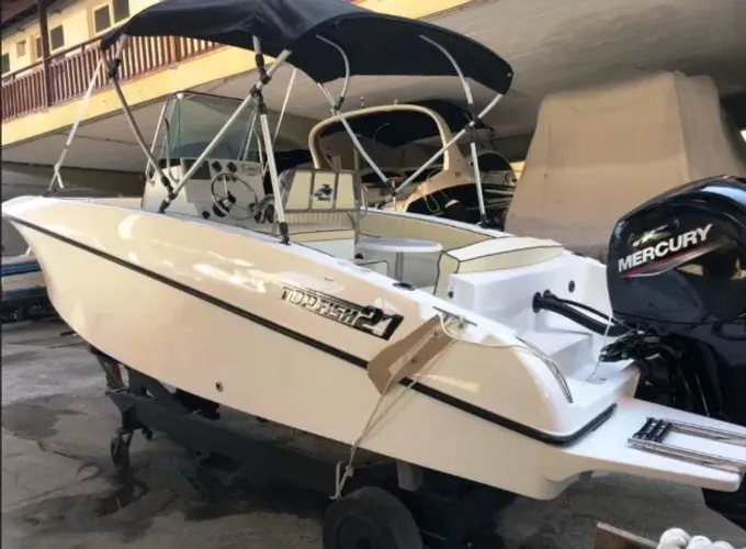 Lancha Top Fish 21 1 x Mercury 150 HP Oportunidade!!!