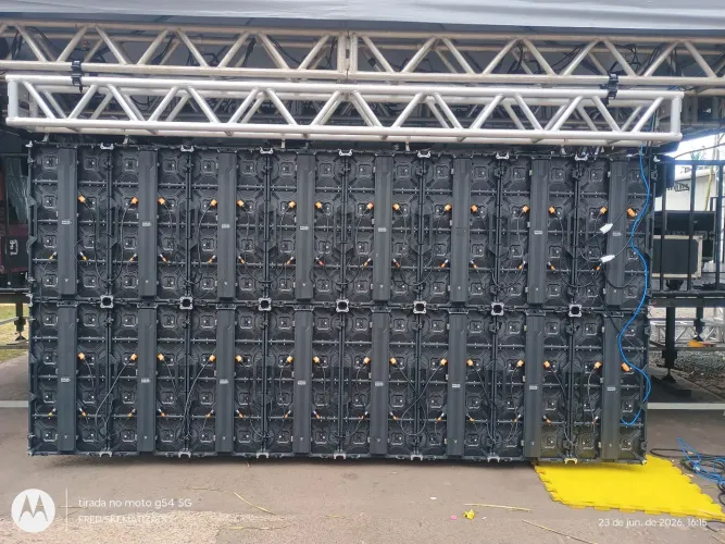 LOCAÇÃO DE PAINEIS DE LED DE ALTA DEFINIÇÃO, PLACAS DE 1000X500 OUTDOOR P3.91