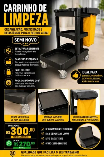 Carrinho de Limpeza