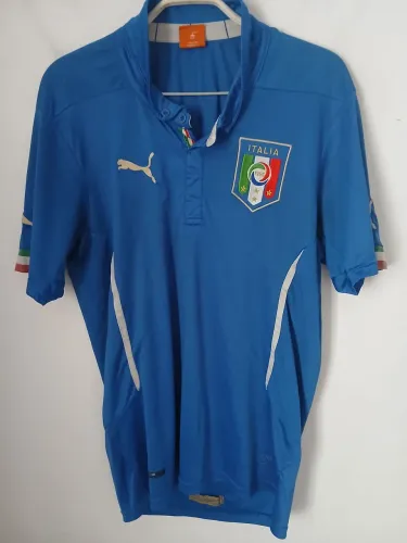 CAMISA TITULAR DA ITÁLIA COPA DO MUNDO 2014 PUMA ORIGINAL DE ÉPOCA P/M