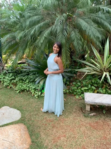Vestido Azul tiffany