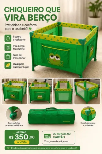 Chiqueiro vira berço