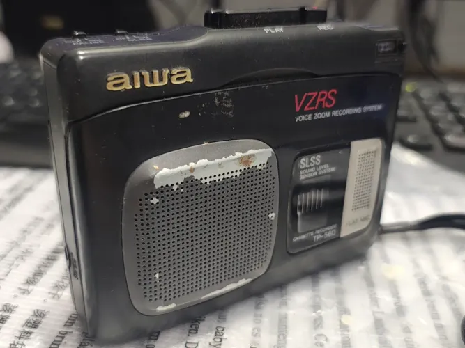 VINTAGE AIWA TP-560 GRAVADOR LEIA DESCRIÇÃO 