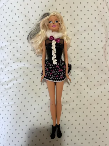 Boneca Barbie Gatinha Halloween 