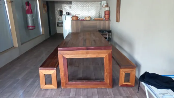 Mesa madeira rústica