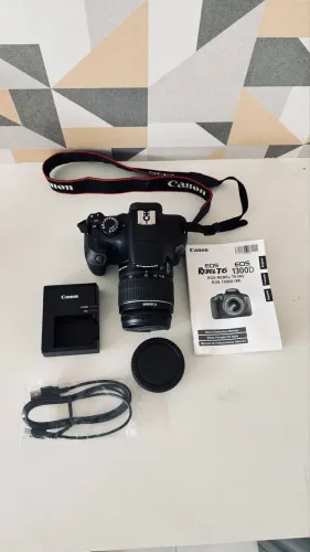 Camera Canon T6 C/lente 18:55mm Iii