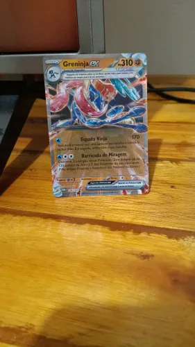 Carta Pokémon greninja ex 2024