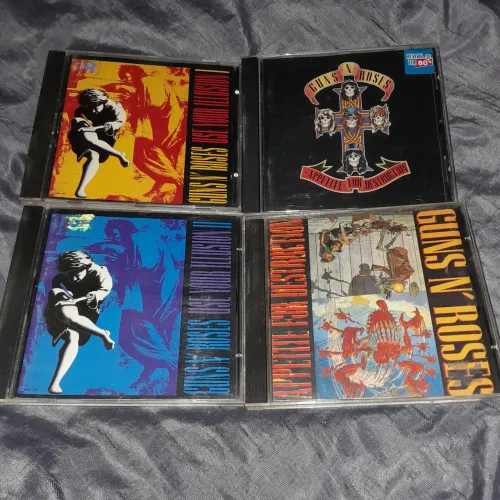 Kit 3 cds Guns n roses - leia