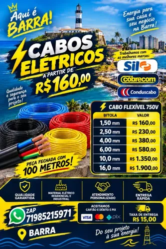 Fios e Cabos, Vamos revitalizar sua instalação com fios de qualidade