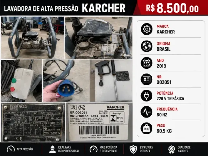 Lavadora de Alta Pressão
