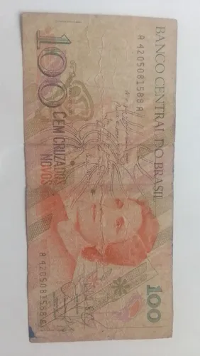 Nota cem cruzados novos Ncz$ 100,00