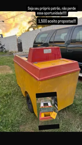 Carroçinha pra você empreender, tenho outra toda de inox também!!