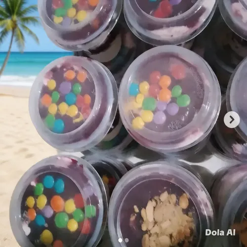 AÇAÍ COM CREME DE leite ninho copo de 180ML